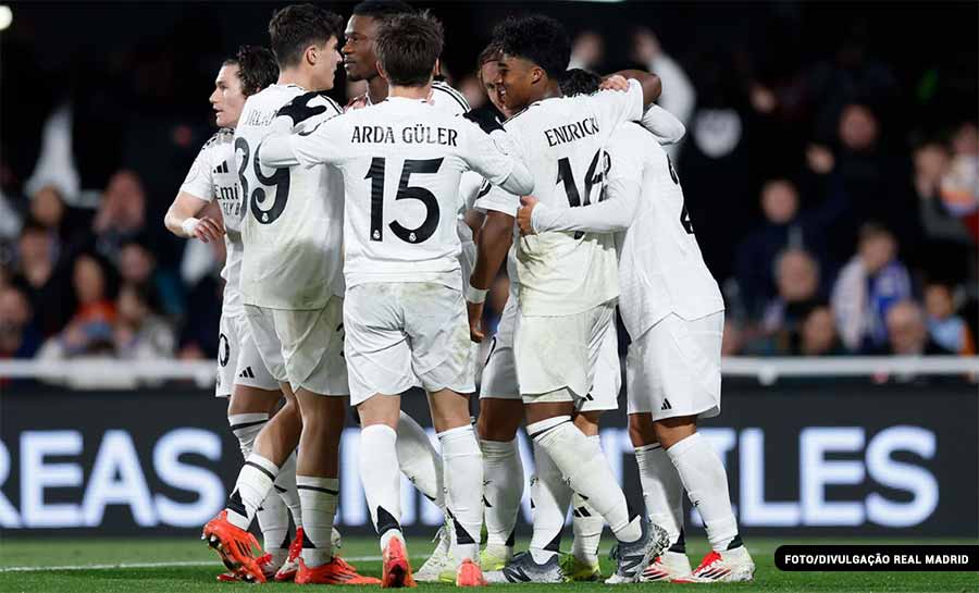 Real Madrid atropela o Minera e avança às oitavas de final da Copa do Rei